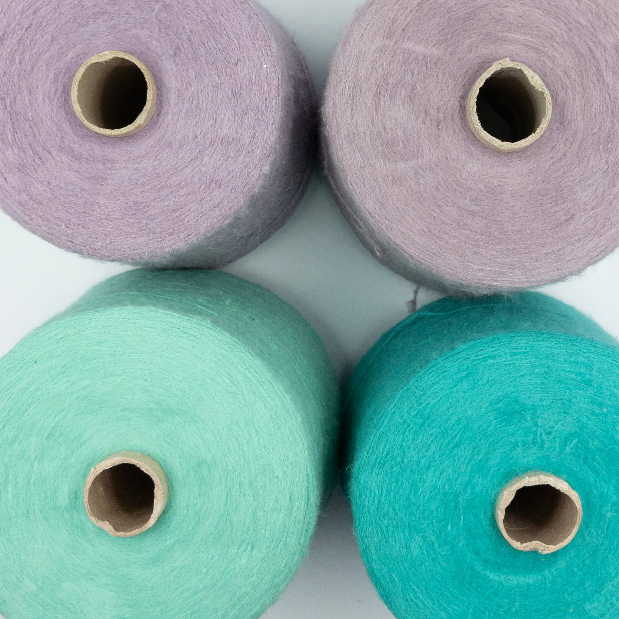 BioCocoon – 68% Organic Cotton · 32% Polyamide Cobweb yarn by Lanificio Dell'olivo