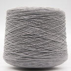 Pure Cottone – 100% Cotton Fingering yarn by Zegna Baruffa in grey