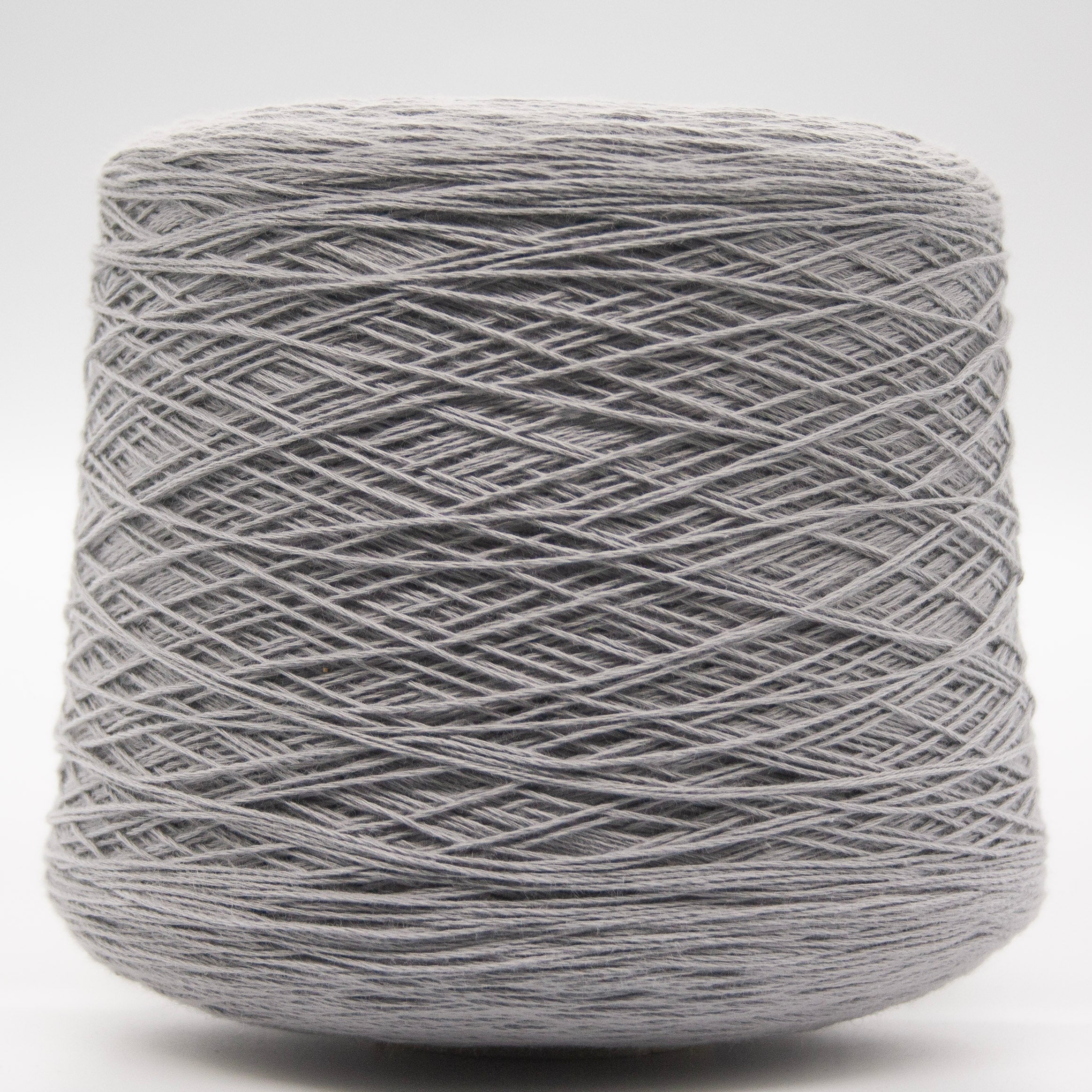 Pure Cottone – 100% Cotton Fingering yarn by Zegna Baruffa in grey