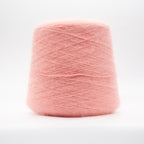 Cone of Angora 70 yarn in Modesto Rose Mist by Filati Biagioli