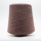 Cone of Cashmere Classic 2 28 yarn in Modesto Stone by Filati Biagioli