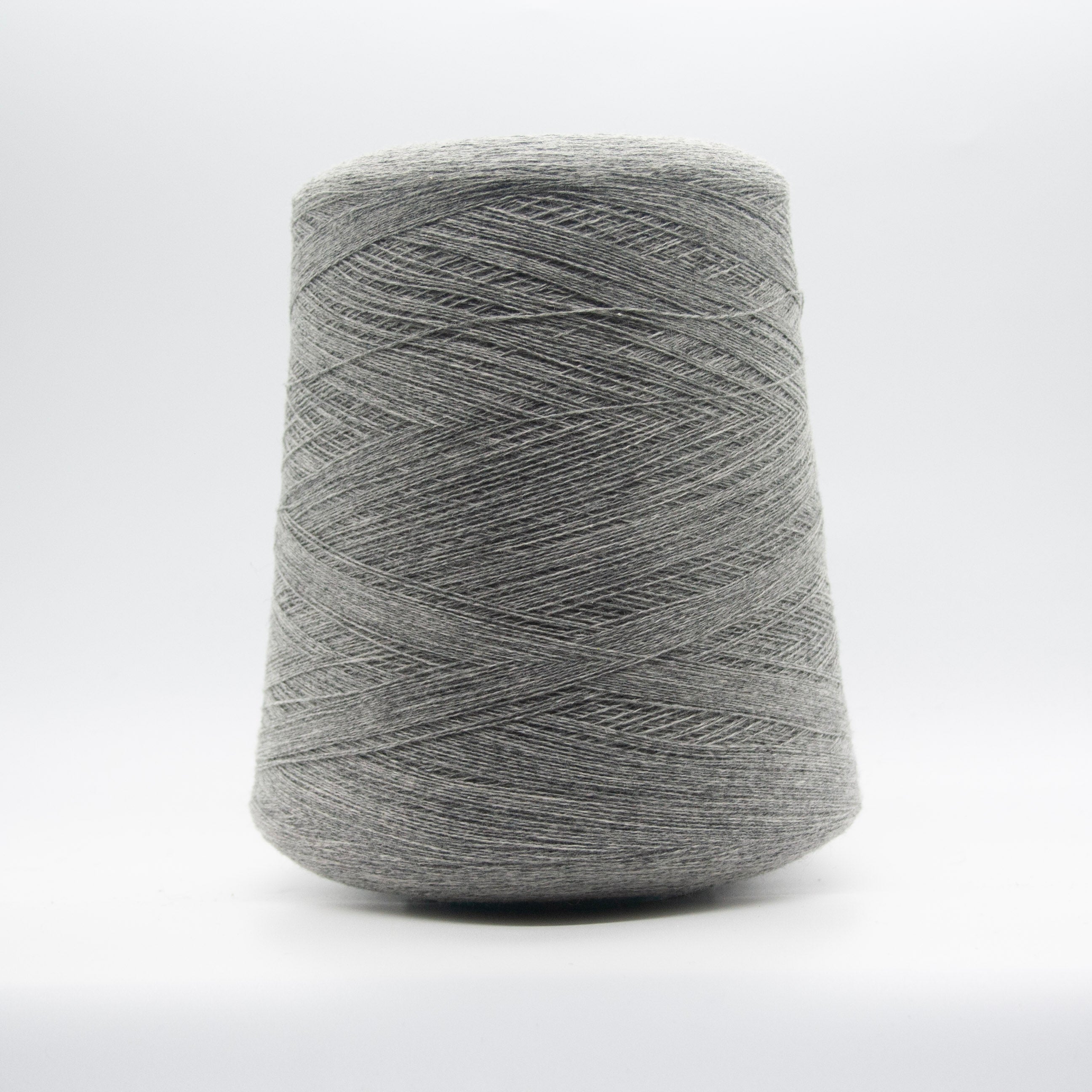 Cone of Cashmere Duetrentasei yarn in Sky by Cariaggi Arctic