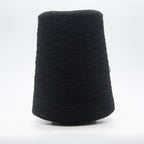 Cone of Cashmere Duetrentasei yarn in Black by Cariaggi Eclipse