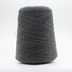 Cone of Cashmere Duetrentasei yarn in Ash by Cariaggi Lunar