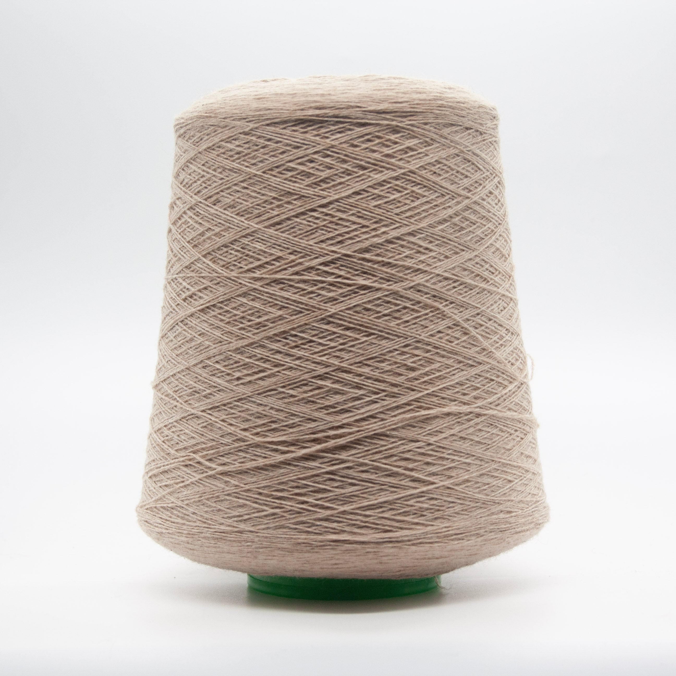 Cone of Cashmere Heritage yarn in Dune by Todd Duncan