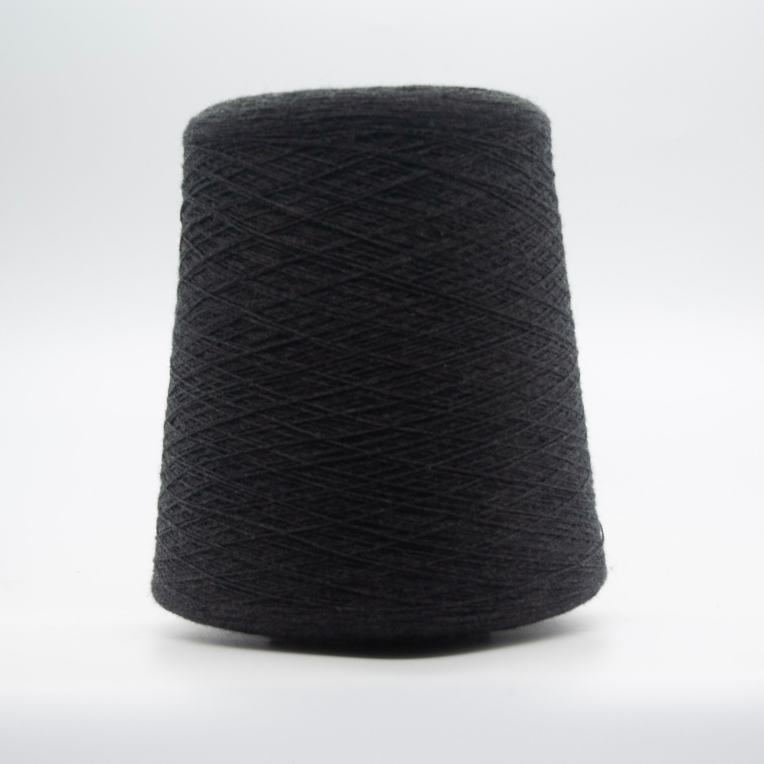 Cone of Cashmere Signature yarn in Paper by Cariaggi Carbon