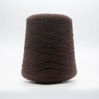 Cone of Cashmere Signature yarn in Bean by Cariaggi Roasted