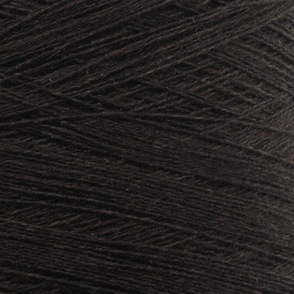 Close up of Cashmere Vicuna by Cariaggi Dark – Cocoa