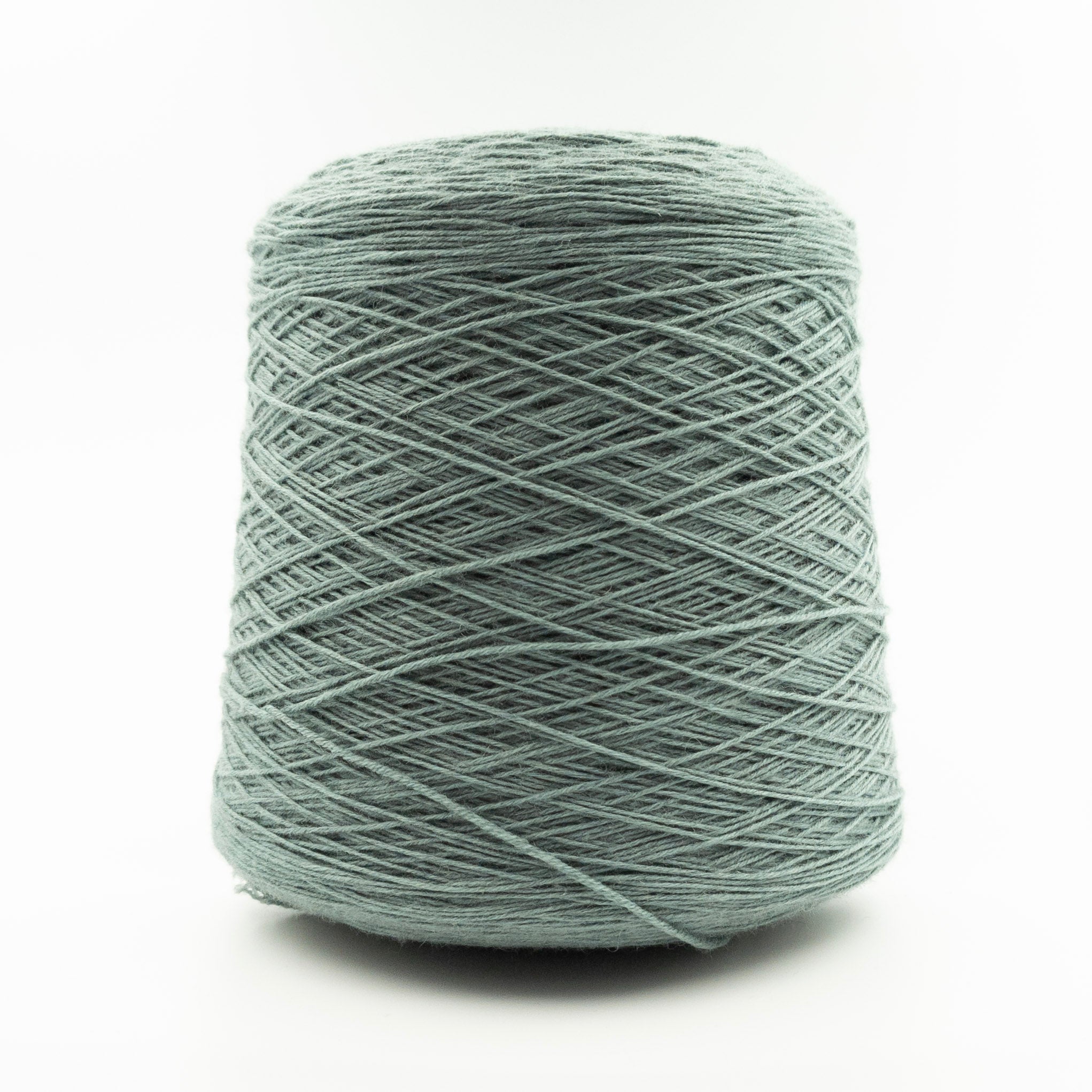 Cone of Classico yarn in Granite Green by Filati Venezia
