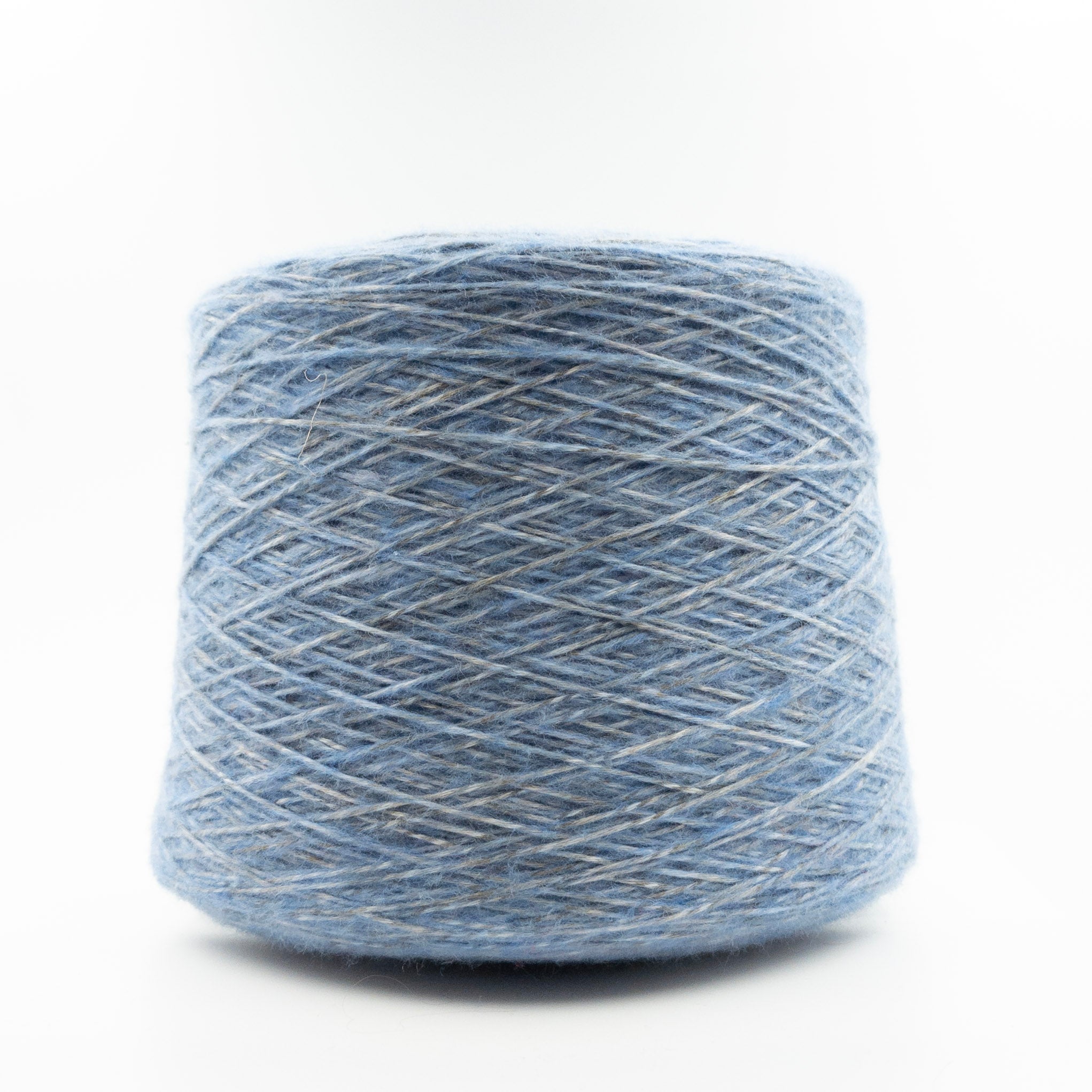 Cone of Creta Gostshot yarn in Melange by Storai Sky