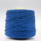 Cone of Frescolino 4200 yarn in Blu Polvere by Filati Venezia