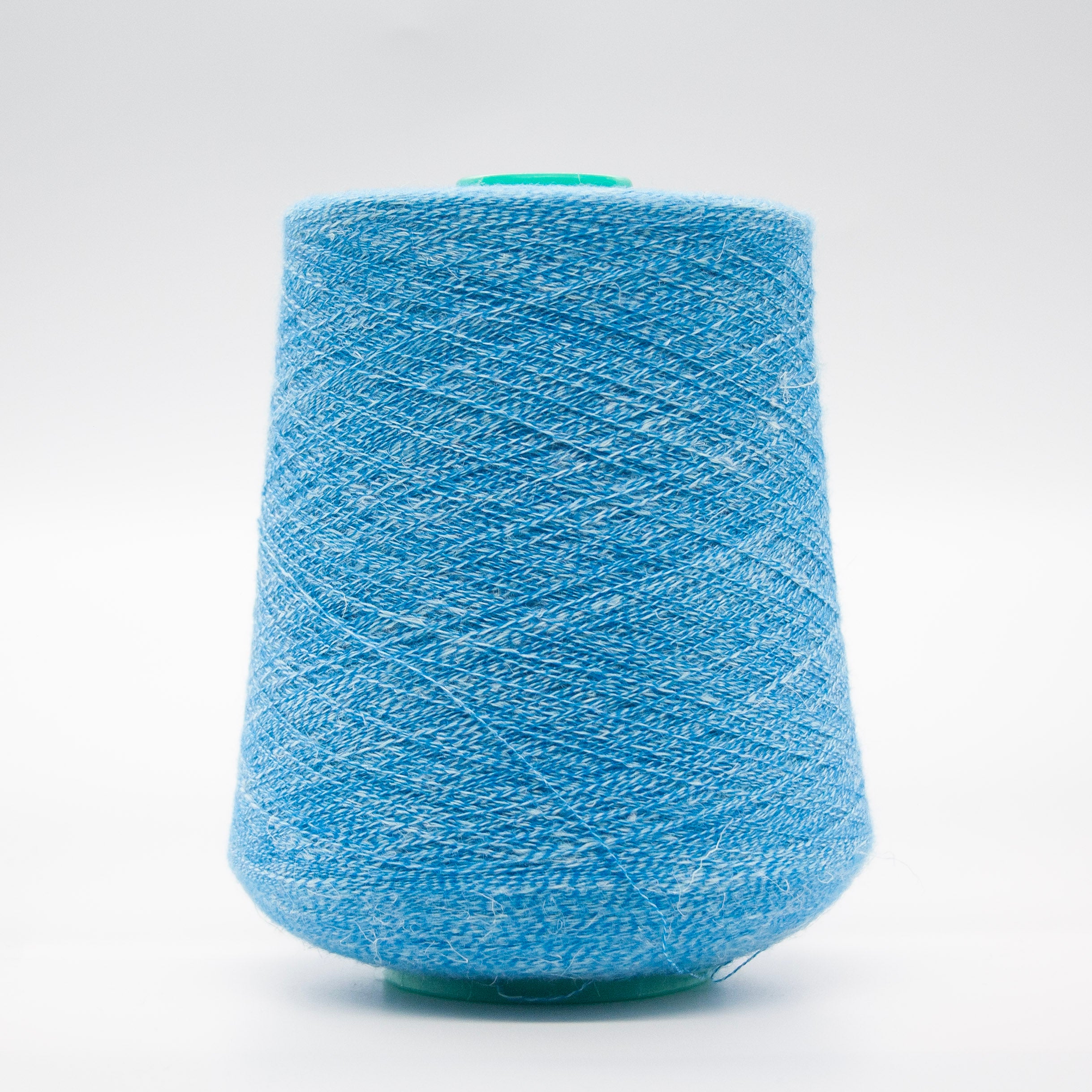 Cone of Gimko yarn in Modesto Aqua Sky by Filati Biagioli