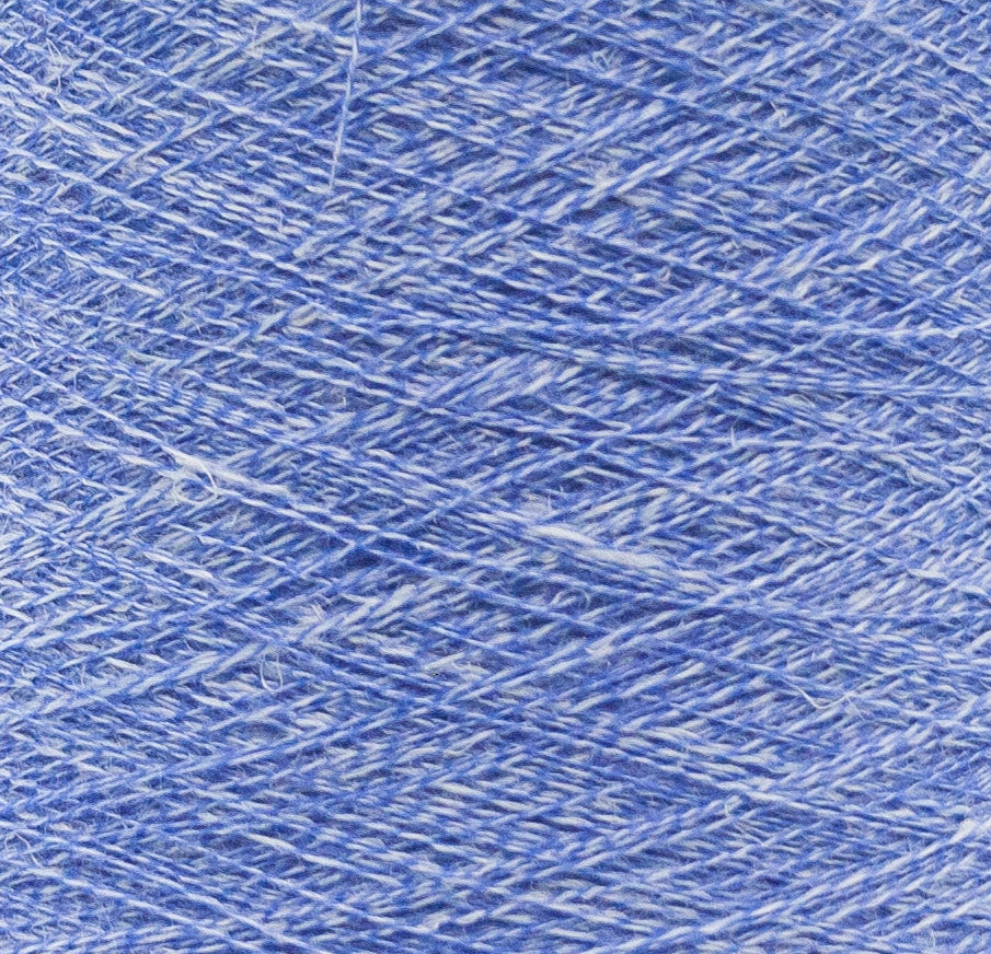 Close up of Gimko by Filati Biagioli – Modesto Periwinkle Mist