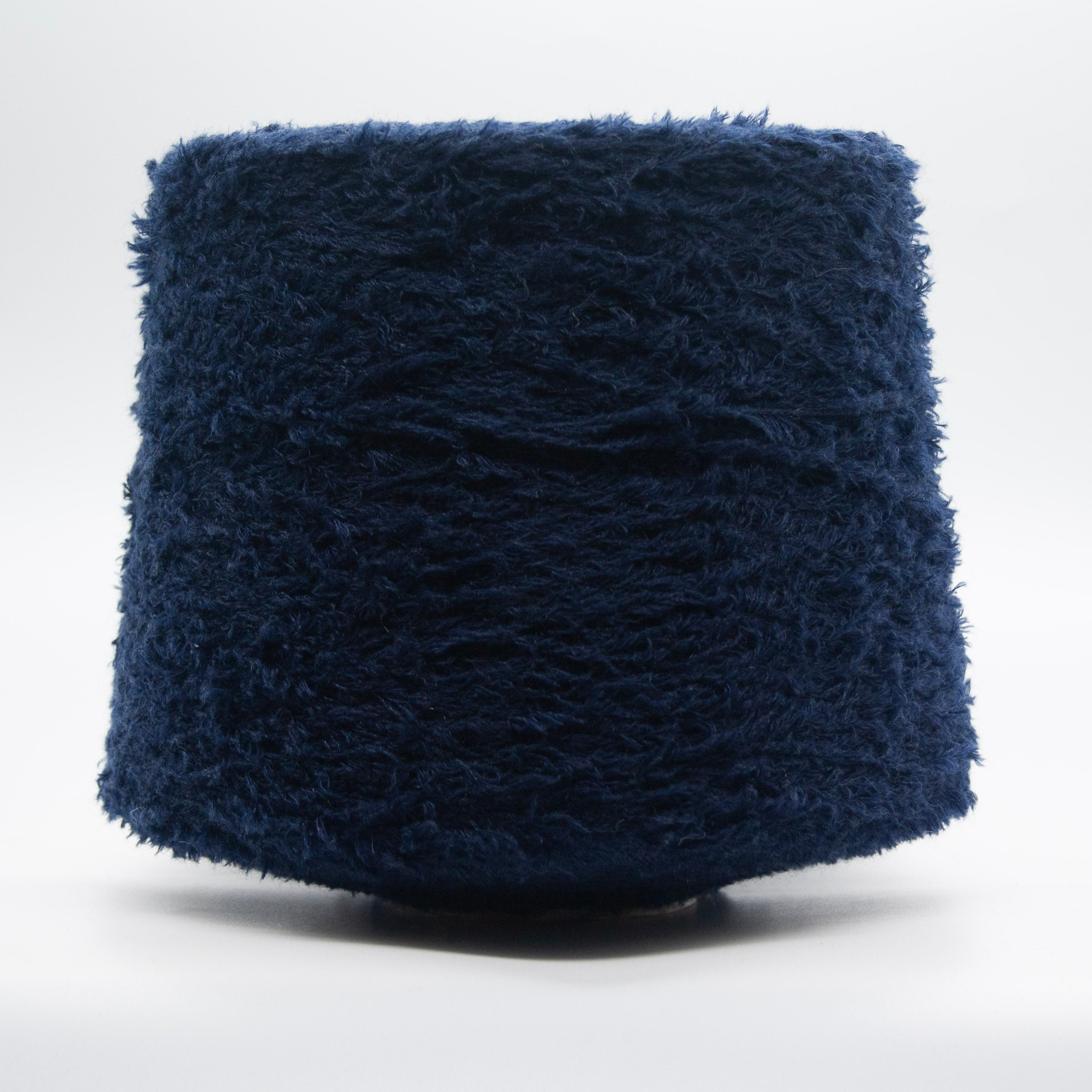 Cone of Ice Cashmere yarn in Midnight Glacier by Loro Piana