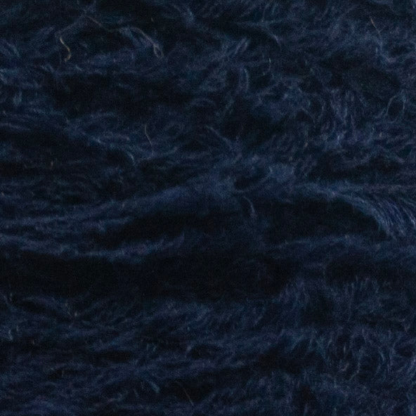 Close up of Ice Cashmere by Loro Piana – Midnight Glacier