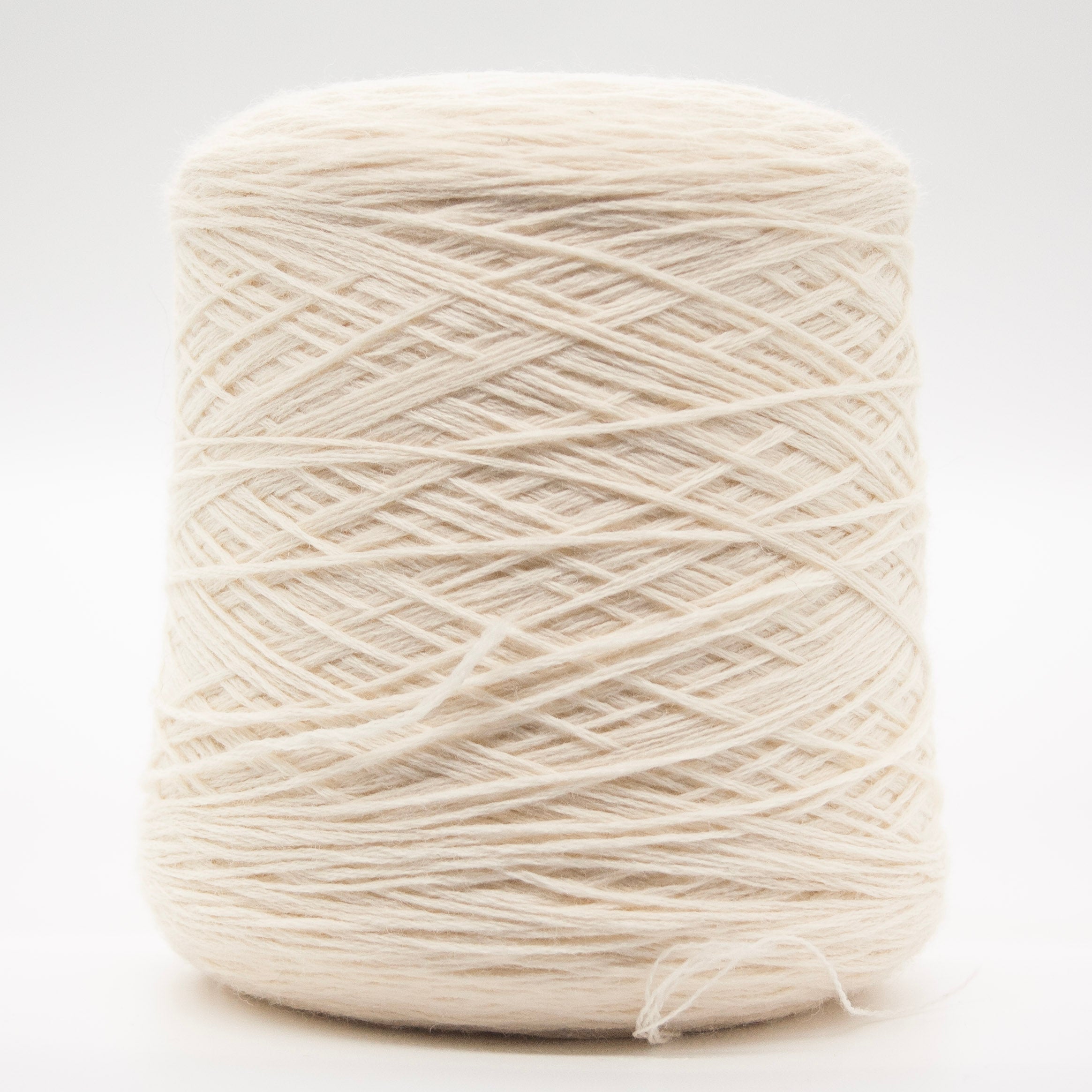 Cone of Loden yarn in Naturale by Lb Filati