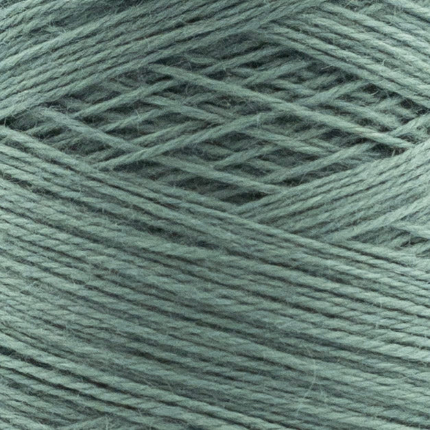 Close up of Meri Wool by Filati Venezia – Beryl Green