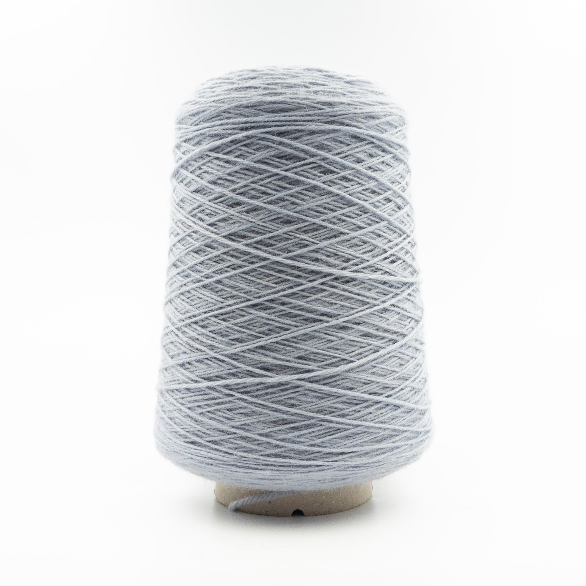 Cone of Meri Wool yarn in Icelandic Blue by Filati Venezia