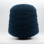 Cone of Merino 3000 yarn in Notte Adriatica by Filati Venezia
