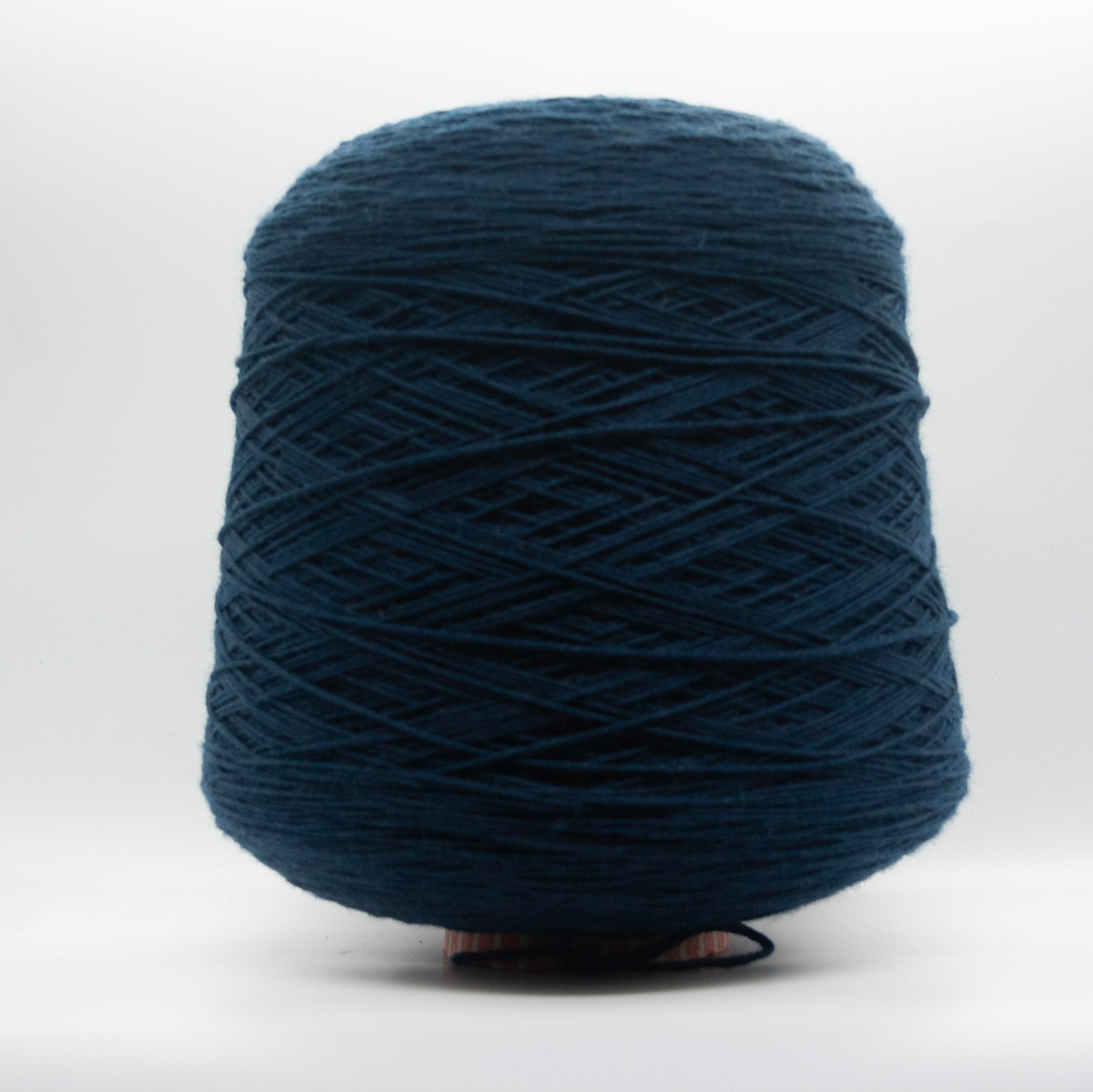 Cone of Merino 3000 yarn in Notte Adriatica by Filati Venezia