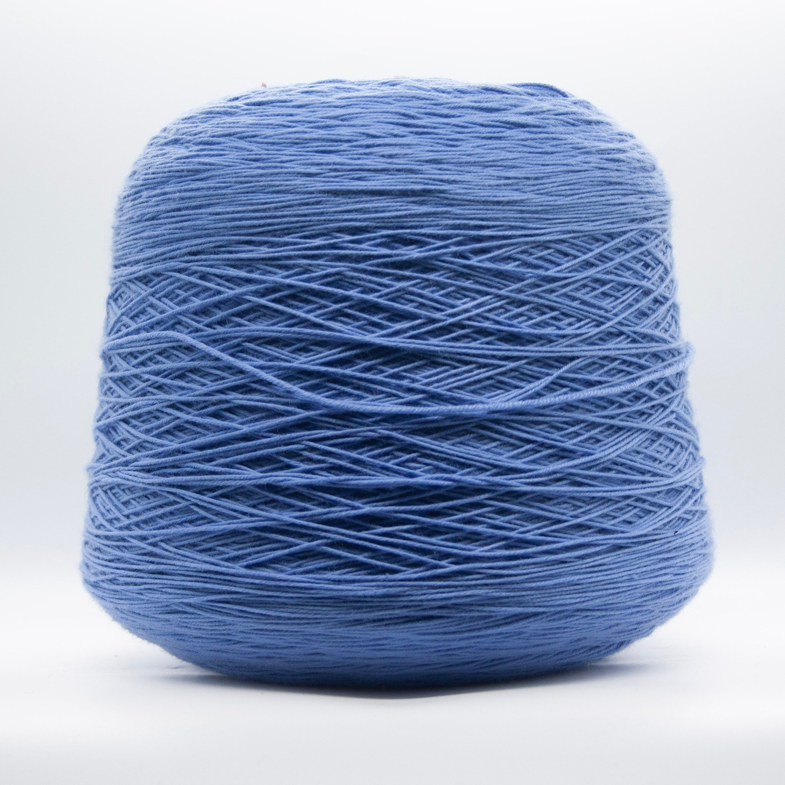 Cone of Merino Grosso 2700 yarn in Ortensia by Filati Venezia