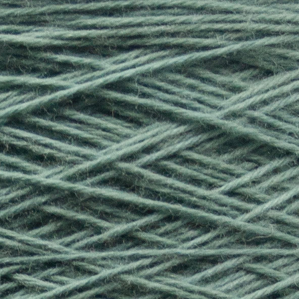Close up of Merino Tiffany by Filati Venezia – Tiffany Green