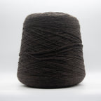 Cone of Merinos 10 44 yarn in Cioccolato Fondente by Filati Venezia
