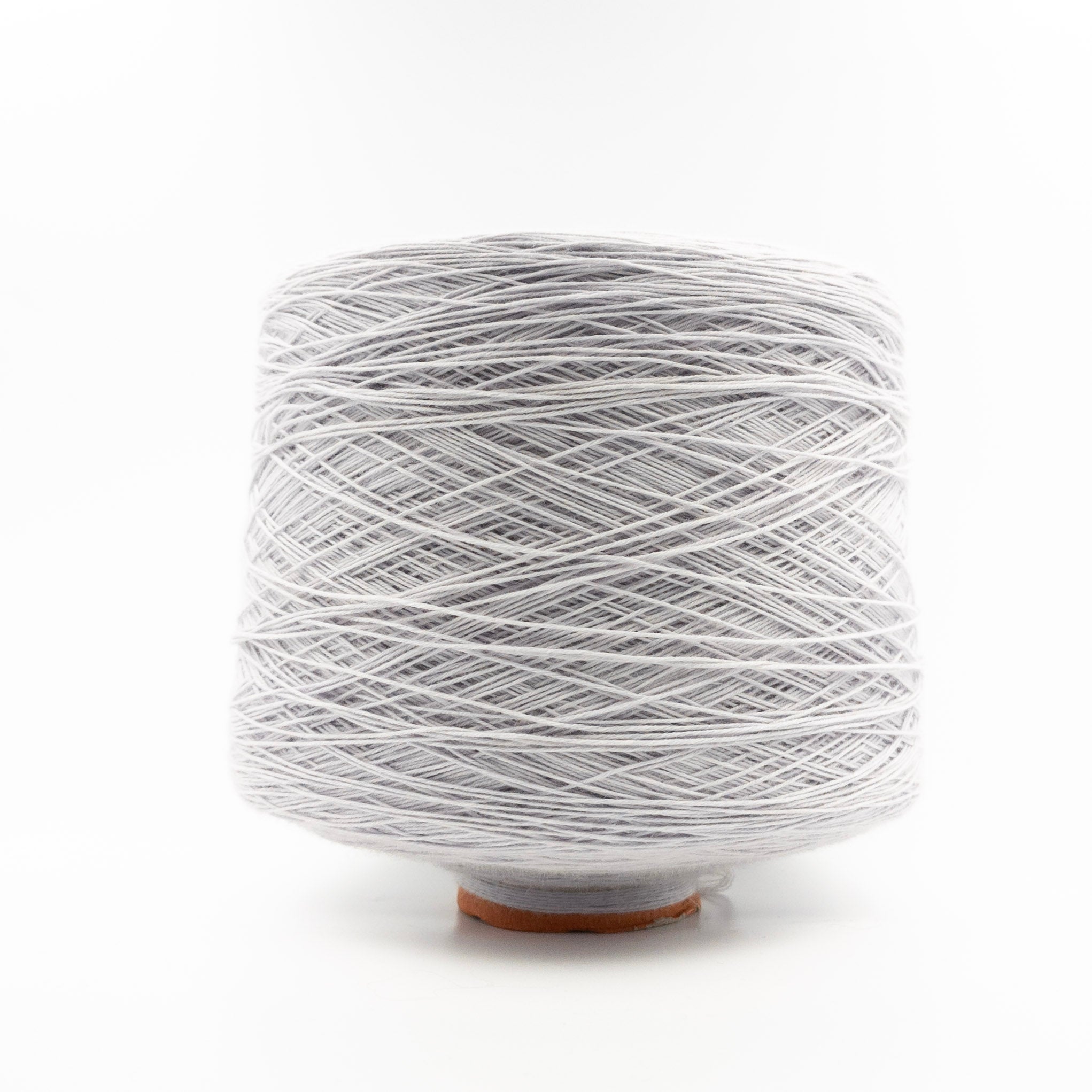 Cone of Merinos 10 44 yarn in Pietra Chiara by Filati Venezia