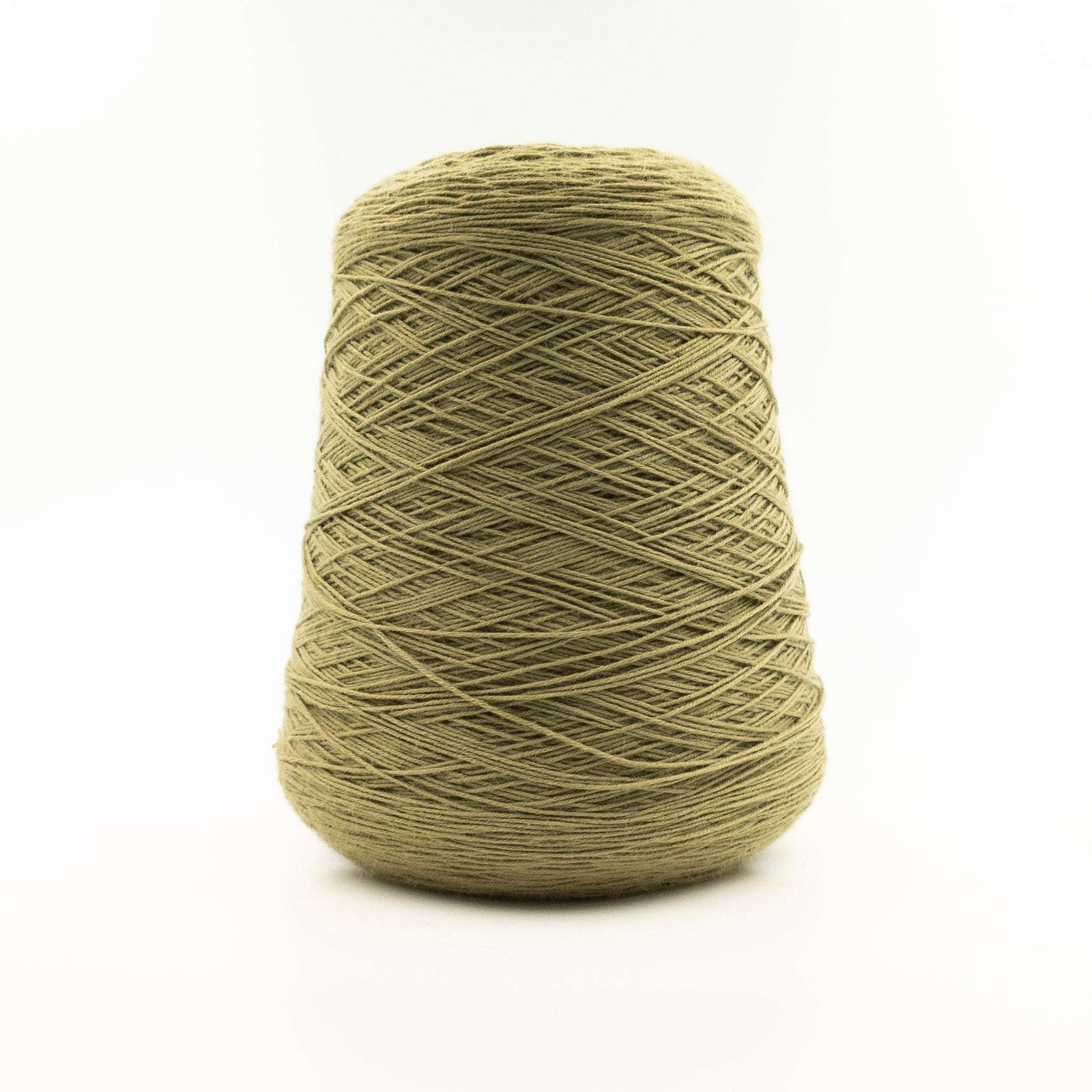 Cone of Merinos 10 44 yarn in Salvia Secca by Filati Venezia