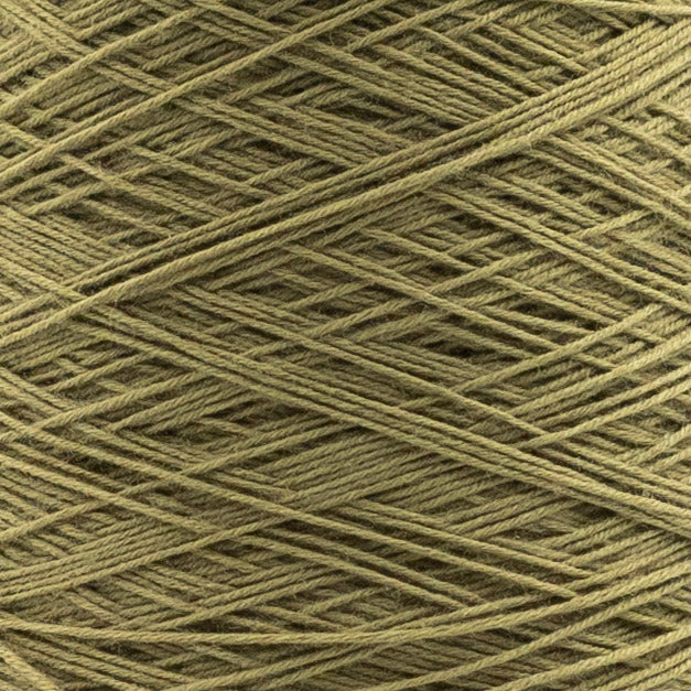 Close up of Merinos 10 44 by Filati Venezia – Salvia Secca