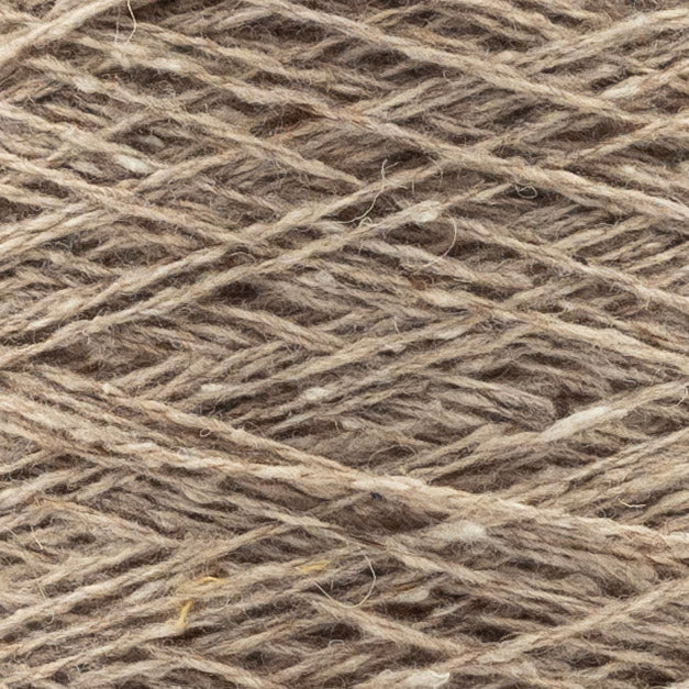 Close up of Monviso Tweed by Millefili Beige – Alpino
