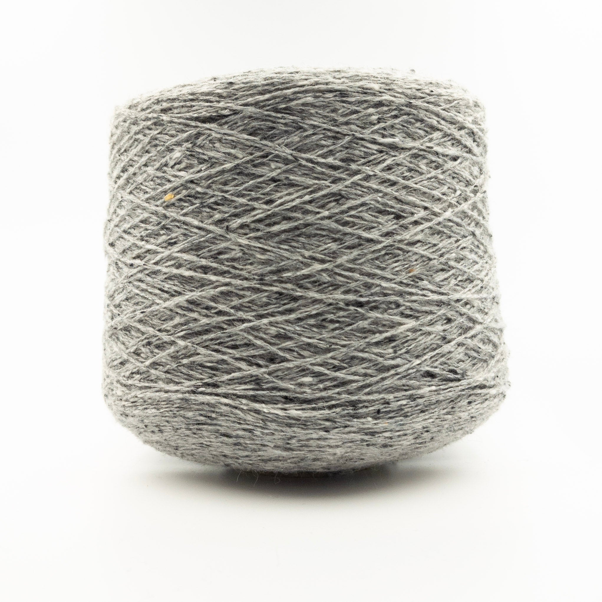 Cone of Monviso Tweed yarn in Nebbia by Millefili Perla