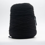 Cone of Pirenei Aran yarn in Notte Senza Luna by Filati Venezia