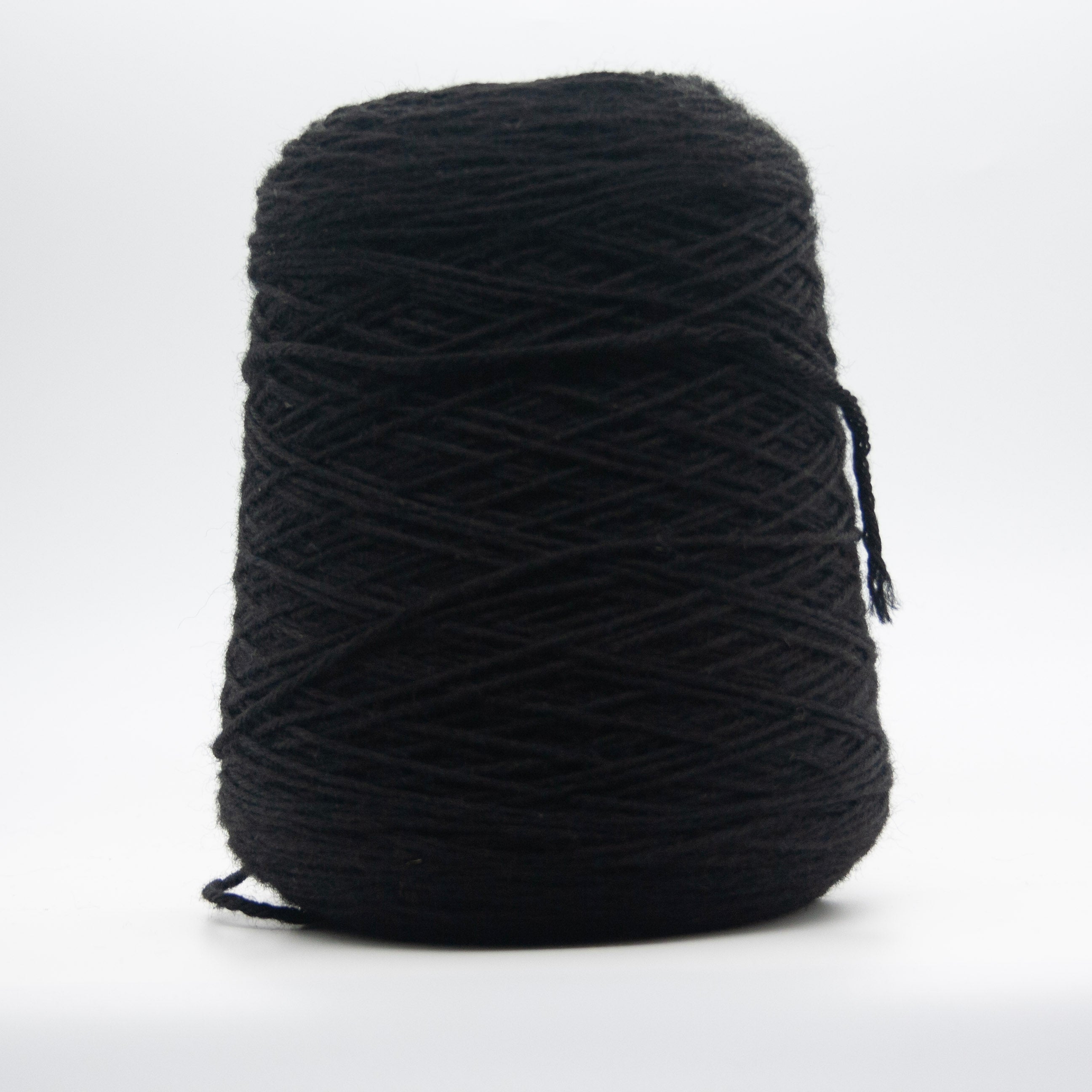 Cone of Pirenei Aran yarn in Notte Senza Luna by Filati Venezia