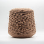 Cone of Pirenei Fingering yarn in Indian Tan by Filati Venezia