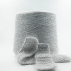 Quebec – 35% Kid Mohair · 35% Superfine Alpaca · 30% Polyamide Cobweb yarn by Lanificio Dell'olivo