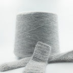 Quebec – 35% Kid Mohair · 35% Superfine Alpaca · 30% Polyamide Cobweb yarn by Lanificio Dell'olivo