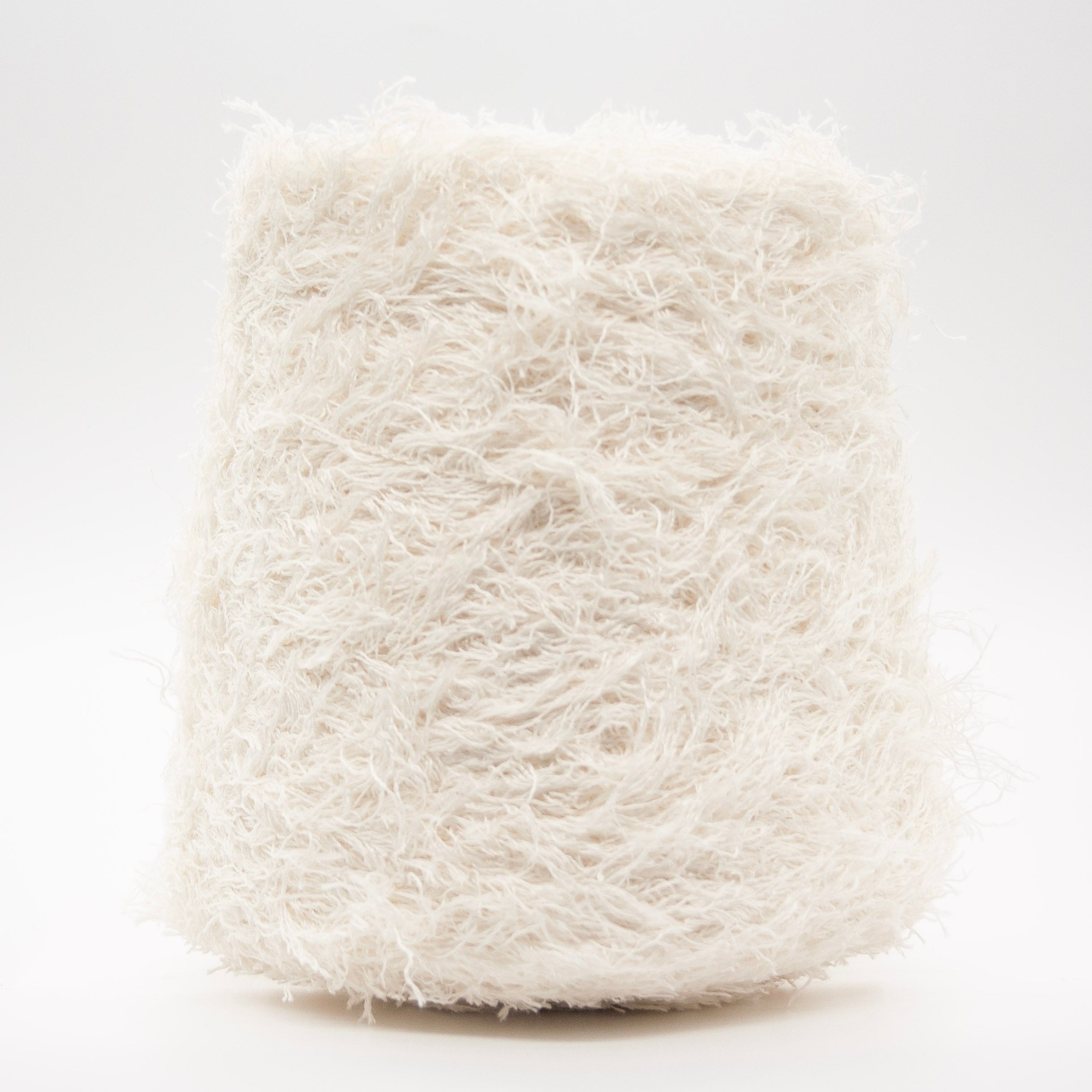 Cone of Royal yarn in Ivory Halo by Loro Piana