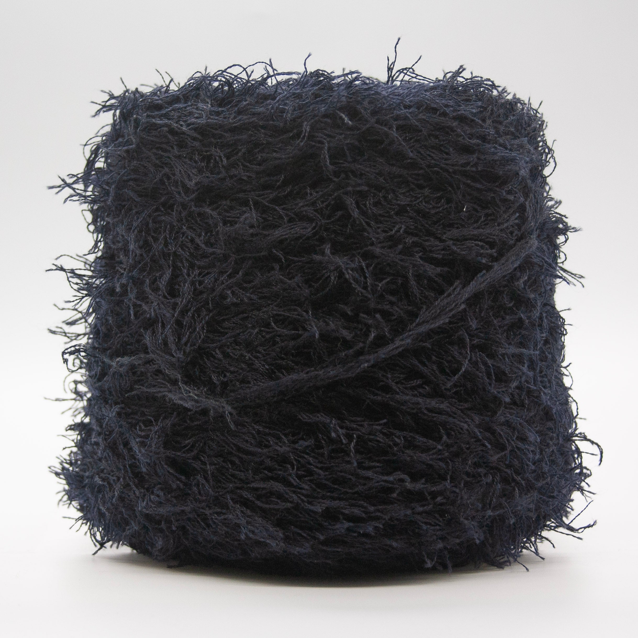 Cone of Royal yarn in Noir Halo by Loro Piana