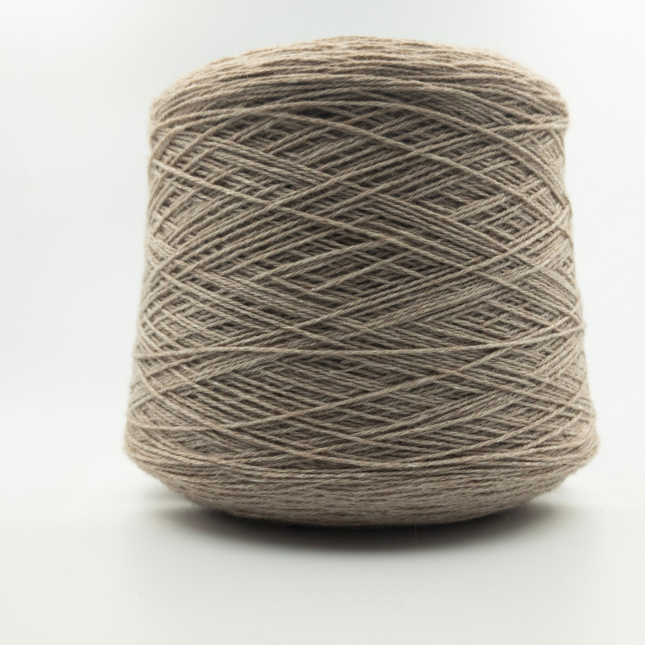 Cone of Sahara yarn in Sand by Filati Venezia