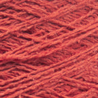 Close up of Seta Bourette by Filati Venezia – Corallo Rosa