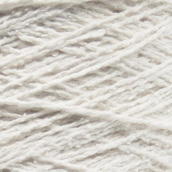 Close up of Seta Bourette by Filati Venezia – Neve Alpina