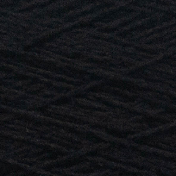 Close up of Seta Bourette by Filati Venezia – Notte Nera