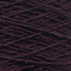 Close up of Seta Bourette by Filati Venezia – Prugna Scura