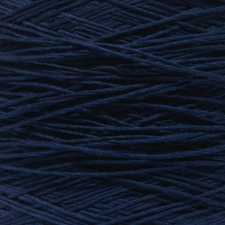 Close up of Seta Schappe by Filati Venezia – Oceano Scuro