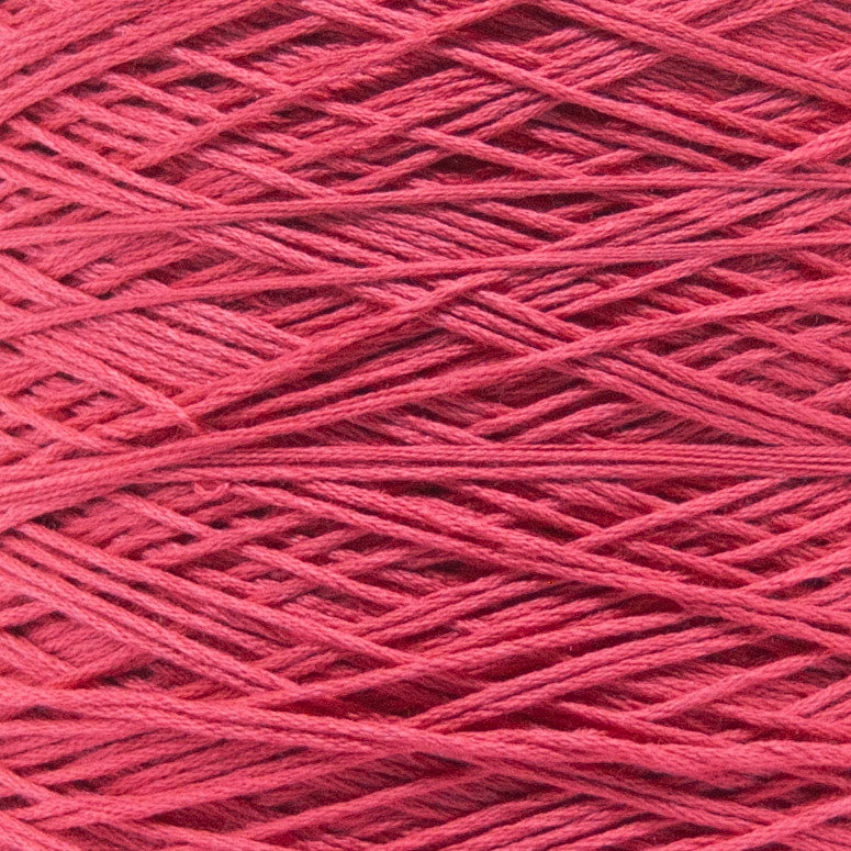 Close up of Seta Schappe Soft Touch by Filati Venezia – Lampone Vivo