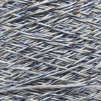 Close up of Seta Schappe Soft Touch by Filati Venezia – Marina Melange