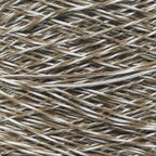 Close up of Seta Schappe Soft Touch by Filati Venezia – Tortora Melange