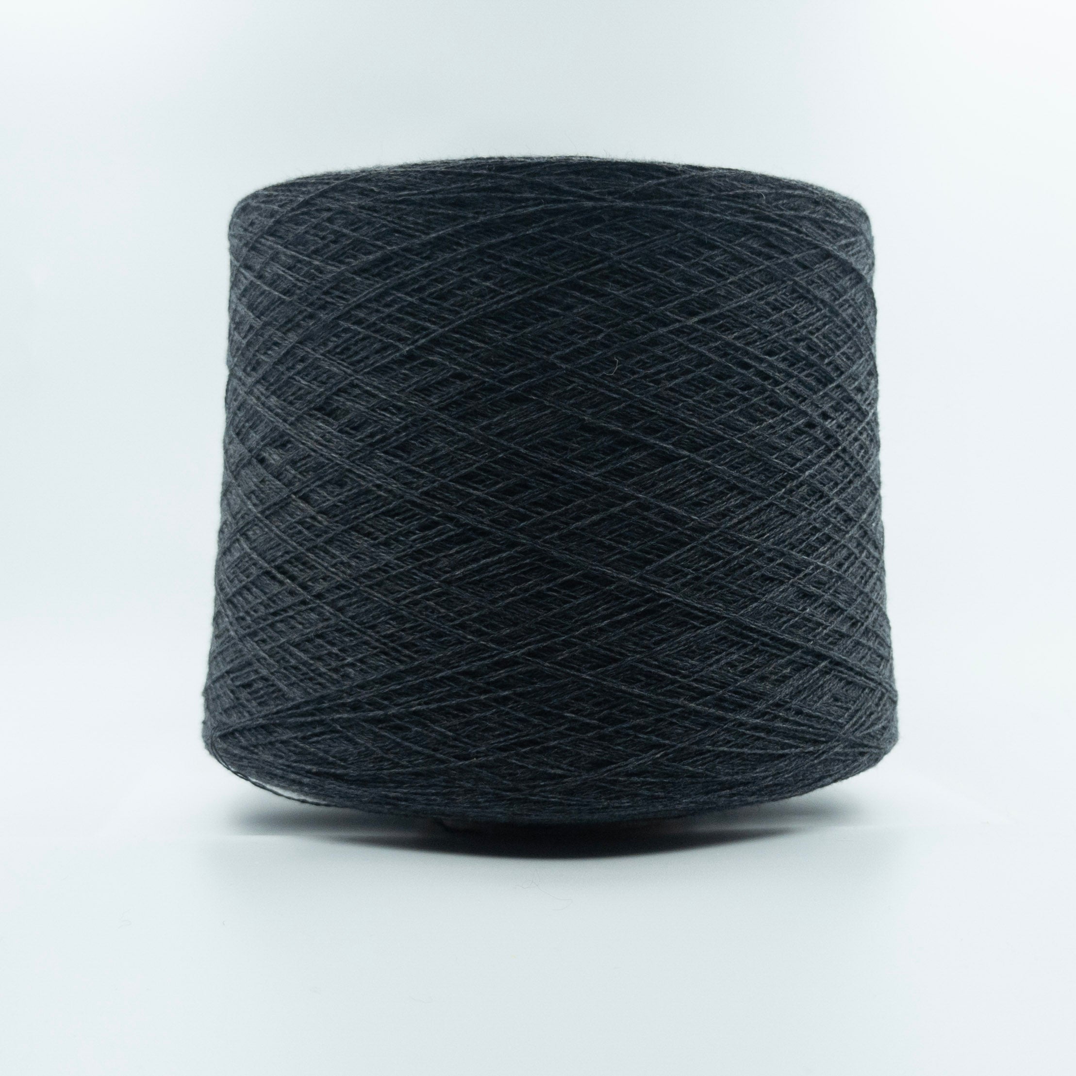 Cone of Silkash 30 yarn in Gray by Filpucci Grafit