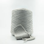 Cashsilk – 50% Cashmere · 50% Mulberry Silk Fingering yarn by Filati Venezia in silver